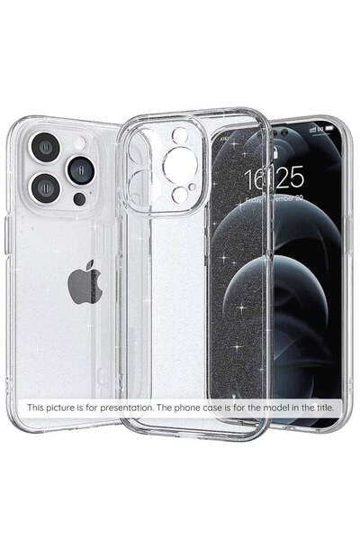 Techsuit Case for Honor 600, SparkleSkin Series, transparent