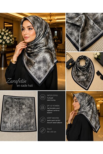 ALLURİNG THE BETTER ONE EBRULİ Dijital Kristal Eşarp