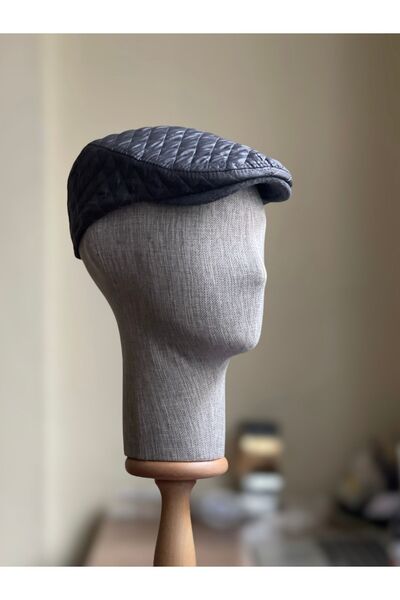 zadenza gold London Model Inner and Outer Fully Quilted Standard Size Cap Hat...