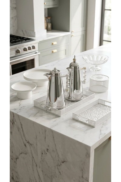 Generic A complete modern hospitality set – consisting of a tea and coffee th...