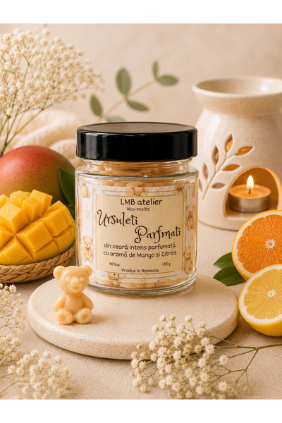 LMB atelier Ursuleti Parfumati - Citrice si Mango - Wax Melts |LMB atelier