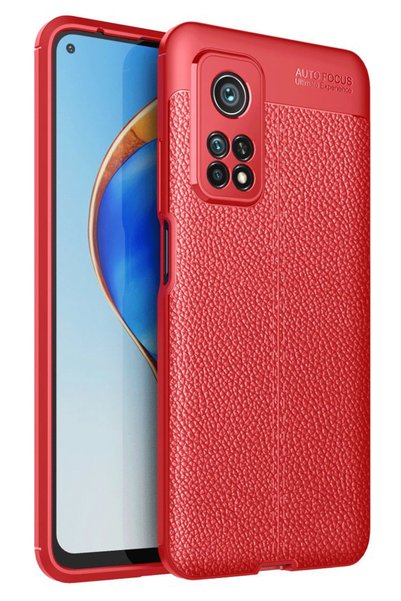New Face Aconcept Mi 10t Pro Case Auto Focus Cover (114518) - Red