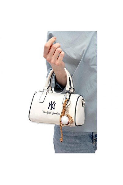 NEW ERA New York Yankees Mlb_013 13X21X8 El Beyaz Kadın Çanta
