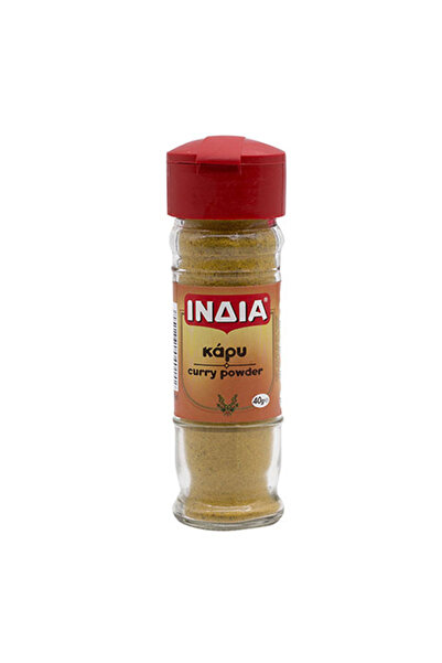 india ΙΝΔΙΑ ΚΑΡΥ 40gr. - (ΓΥΑΛΙΝΟ ΒΑΖΟ)