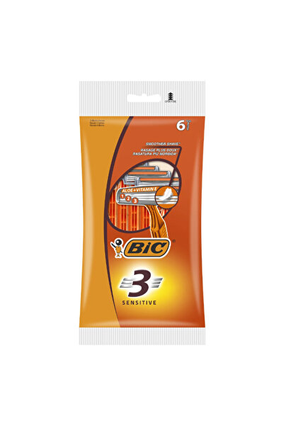 Bic ΞΥΡΑΦΑΚΙΑ 3 (6τεμ.) - (SENSITIVE)