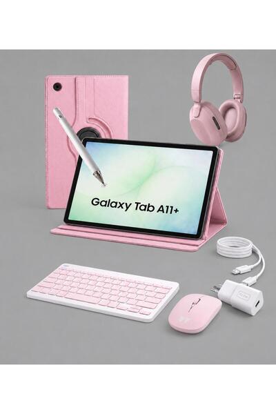 Samsung Galaxy Tab A11 Plus 6gb 128gb 11 İNÇ KILIF+KALEM HEDİYE+BAŞLIK+KLAVYE...