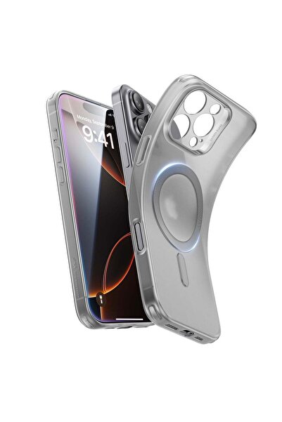 ESR Husă compatibilă cu iPhone 16 Pro Max, MagSafe/Magnetică, TPU, Gri - gri mat