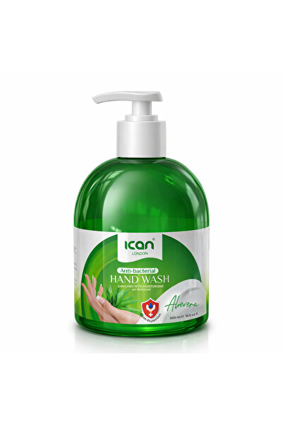 Ican London Aloe Vera Anti-Bacterial Hand Wash 500ml – Gentle Moisturising Ha...