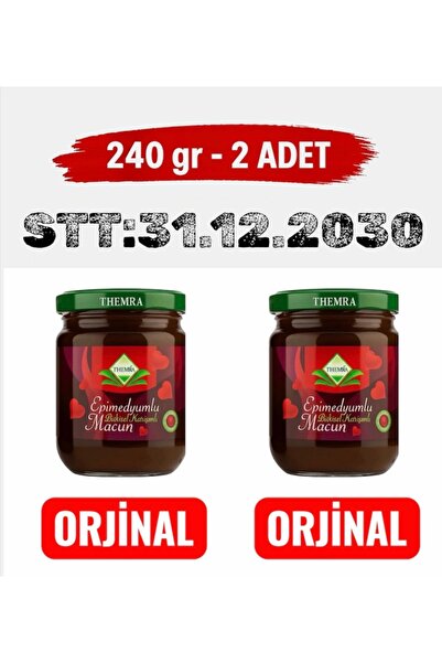 Themra Bal Ginsengli Bitkisel Karışımlı Mesir Epimedyümlü1 Kuvvet Güç Macun 2...