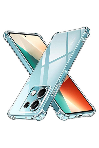 Techsuit Husă pentru Xiaomi Redmi Note 13 Pro 4G, din silicon transparent, re...