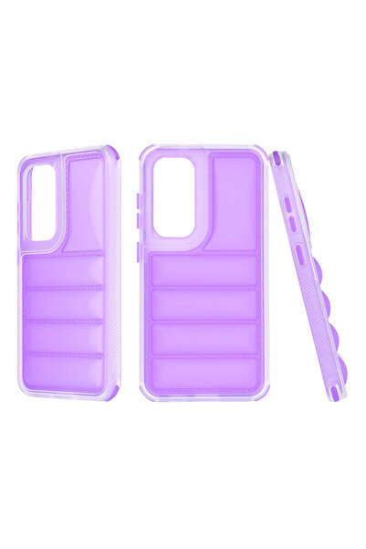 Techsuit Husă pentru Samsung Galaxy S24, Wave Shield, mov - mov