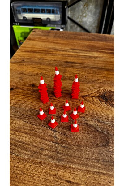 RMODELS HOBBY 1:32 ÖLÇEK TRAFİK KONİSİ 2.4 CM (12 ADET)