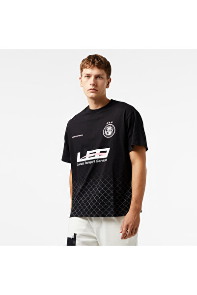 LEO Lunatic Trasnport Service Unisex Siyah T-Shirt