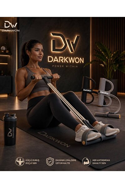 DarkWon Body Trimmer Pedallı Direnç Egzersiz Aleti Kol, Bacak Karın Çalıştırı...