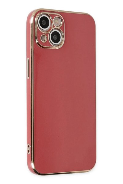New Face Aconcept iPhone 14 Case Volet Silicone (205502) - Red