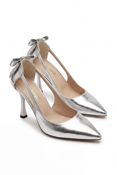 HAKKE Fiyonklu Topuklu Stiletto AYAKKABI
