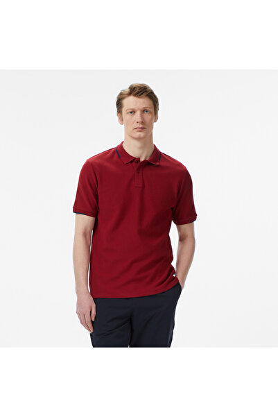 Nautica Erkek Bordo Regular Fit Polo Yaka T-Shirt