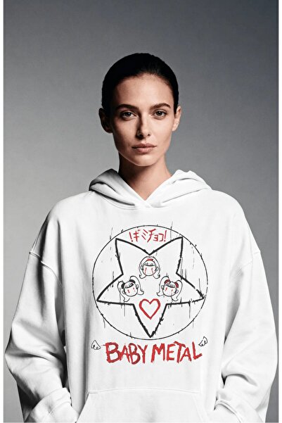 SEVBANO Baby Metal Rock Metal Muzika Benda Unisex Oversize Premium Hoodie sa ...