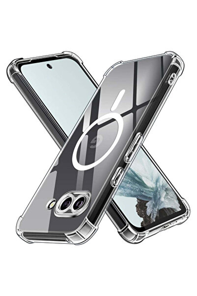 Techsuit Husă pentru Google Pixel 9a, Antișoc, din Silicon Transparent, MagSa...