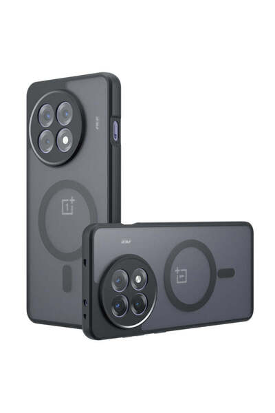 Techsuit Husă pentru OnePlus 13R, PureFrost MagSafe, negru mat - negru mat