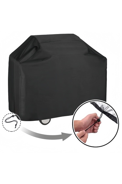 Generic Brand Husă pentru grătar de exterior - Negru - 170x61x117cm