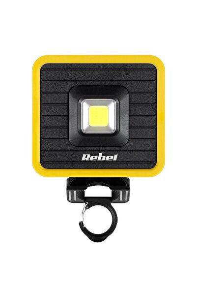 Rebel Proiector LED cu baterie, 10W, 3.7V, 4.5Ah, 1000lm, lumină neutră, 4000K