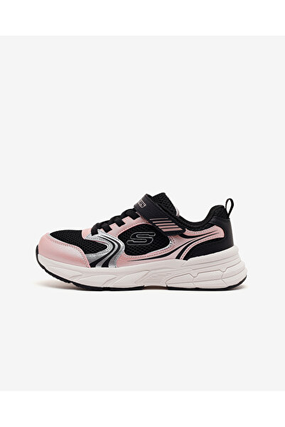 SKECHERS RETRO-GRAPH Büyük Kız Çocuk Pembe / Altin Spor Ayakkabı 303692L RSGD