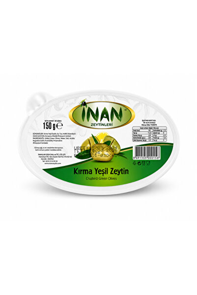 Kırma Yeşil Zeytin
