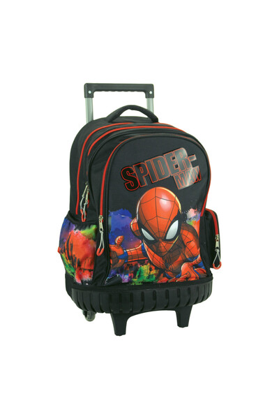 SPIDERMAN Spider-Man Global premium school backpack on wheels, 42 cm