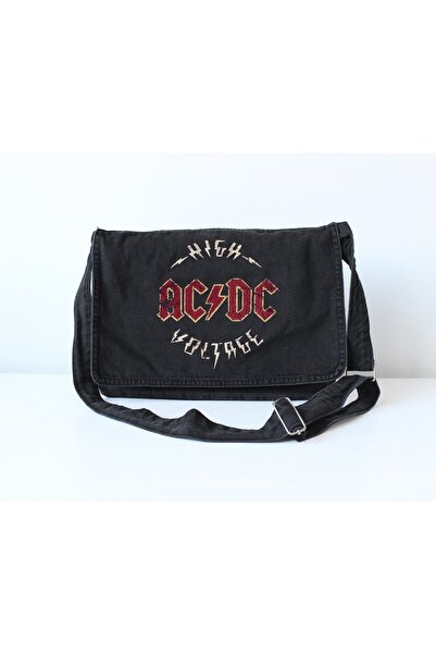 DENOKMODA Ac Dc Jean Postman Bag