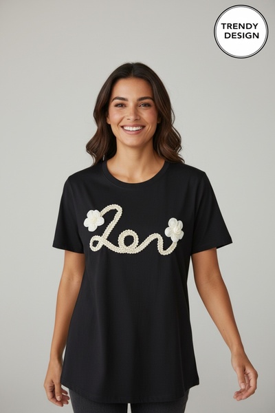 Generic Brand Βαμβακερό Casual T-Shirt – Χαλαρή Εφαρμογή, Στρογγυλή Λαιμόκοψη...