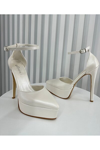 Almera's Shoes حذاء بلاتفورم ملون مقاس 13 سم