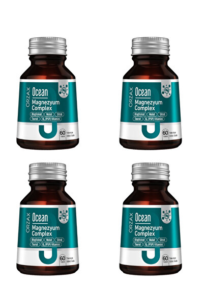 Ocean Magnesium Complex 60 Tablets X 4 Pieces