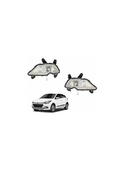 Genel Markalar Hyundai İ20 2015-2018 Sis Farı Şapkalı Ledli Far İçin Sol