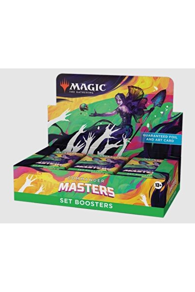 Magic The Gathering Commander Masters Set Booster Display 24 Boosters