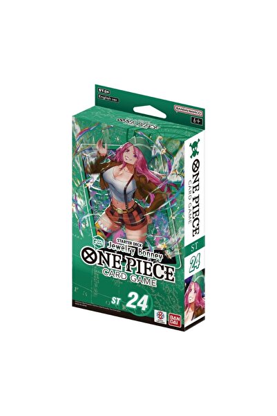 ONE PİECE TCG Pachet de început ST-24 Jewelry Bonney Green EN