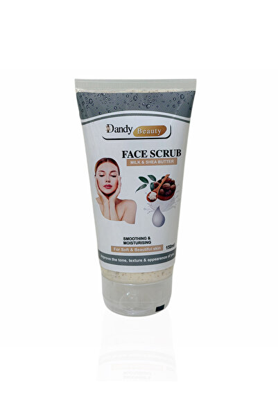 DANDY BEAUTY Face Scrub Milk & Shea Butter 150 ml