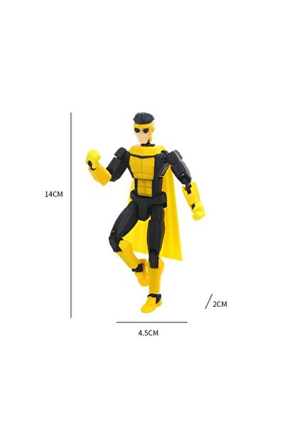 Choice6 Extremely evil 3d Printed Blue-Masked Invincible T13 Dummy13 Multi-Jo...