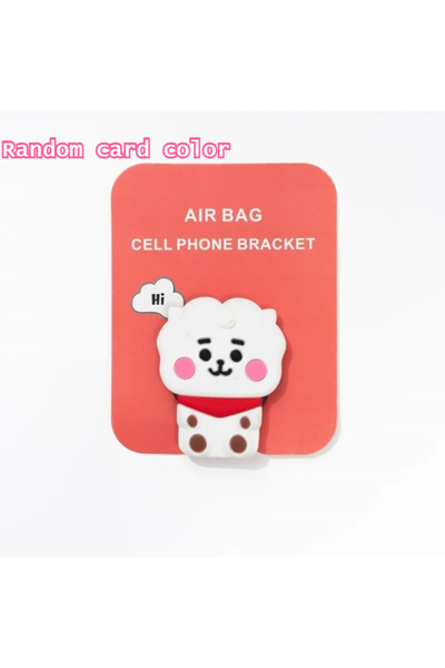 Choice4 حامل هاتف أكريليك إبداعي قابل للطي بتصميم شخصيات RJ BT21 Koya RJ Shoo...