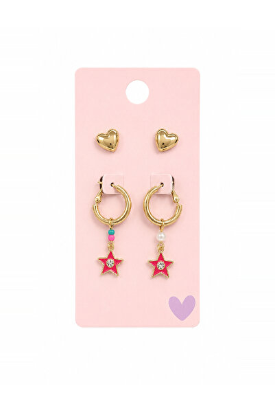 Evendi Earring Set, Gold