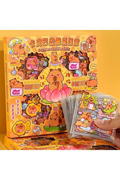 choice2 صندوق ملصقات MINISO B يحتوي على 100 قطعة من ملصقات سانريو اللطيفة، مل...
