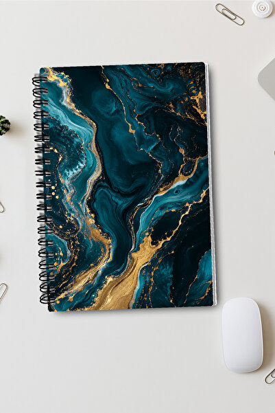 giftkonsept Abstract Artistic Design A5 50 Sheets 100 Pages Spiral Ruled Note...