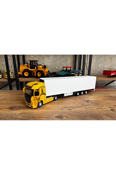 1/36 ÖLÇEK MERCEDES 1851 ACTROS + THERMOKING TRAILER 46 CM SESLİ IŞIKLI (3 RENK SEÇENEĞİ)