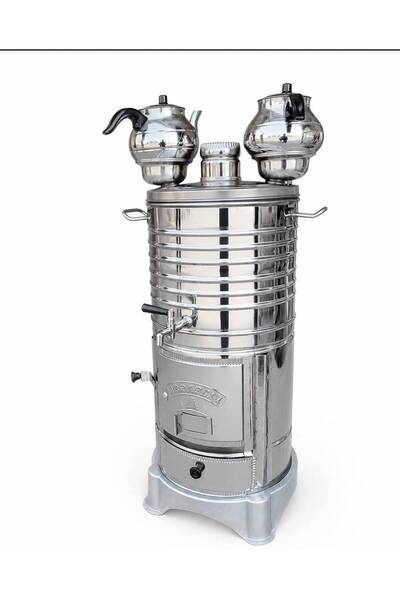 piknik sepeti 17 LİTRE SEMAVER 2 BÜYÜK DEMLİK HEDİYELİ