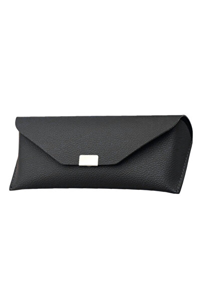 CLICK Techsuit - Glasses Case (ETK4) - PU, 16.5 x 8cm - Black, acoperire precisa