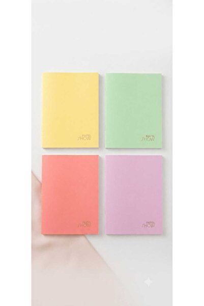 ALPA STORE Keskin Color Karton Kapak 14.8x21 cm Hafif Kağıt Defter Pastel Sho...