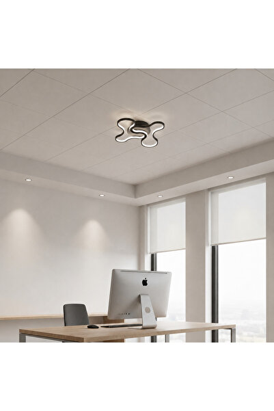 Alessandro DESIGN Lustra LED cu telecomanda ORMS Nobile, 3000K/4000K/6000K, 8...