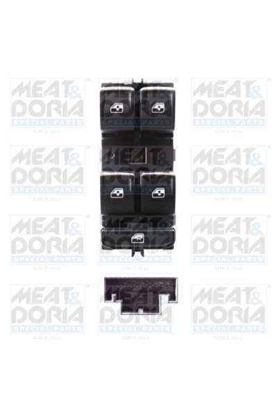 MEATDORIA Panou Comanda Geam Fata Stanga 26638 Vw Golf 7/Golf Alltrack 7/Golf...