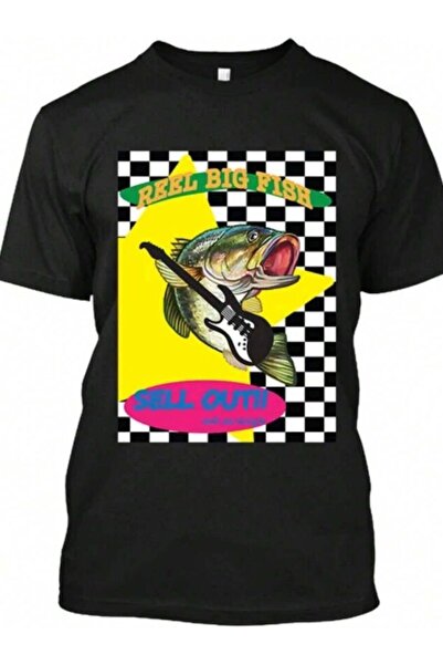 9TAY تي شيرت جديد من Reel Big Fish Sell Out برسومات موسيقية عتيقة الطراز S-4XL