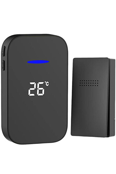Nextia Sonerie wireless Kinetic TX302BK-1, pentru usa poarta, digitala, fara ...